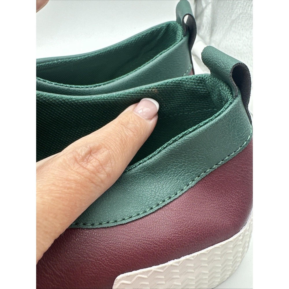 Men Color Leather Shoes Slip on Loafers Shoes Soft Sole Casual Pump Shoes - Picture 14 of 14